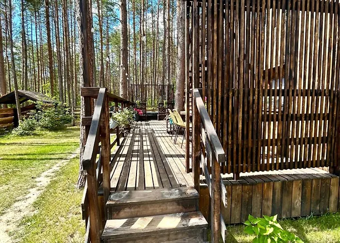 Lesny Domek W Stylu Scandi Z Jacuzzi Nad Jeziorem Kaszuby