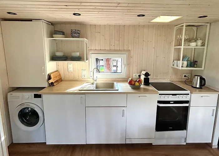 Lesny Domek W Stylu Scandi Z Jacuzzi Nad Jeziorem Kaszuby