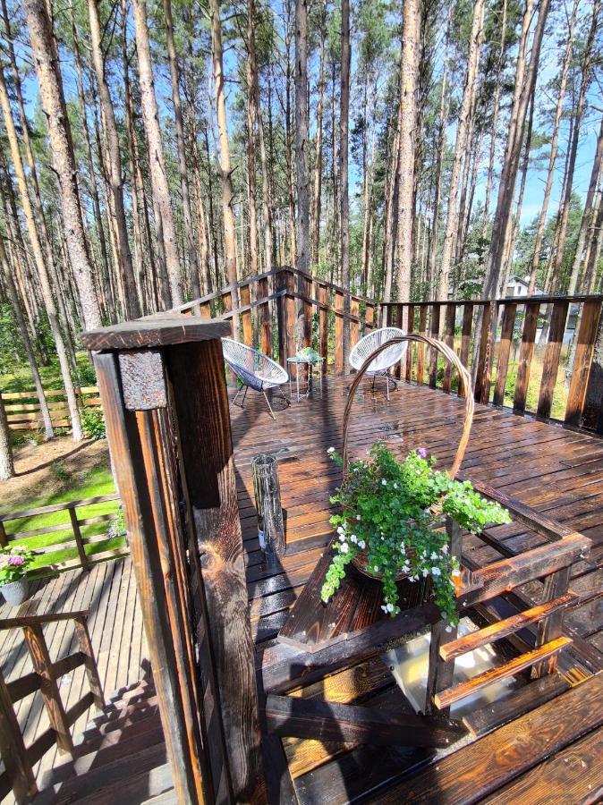 Lesny W Stylu Scandi Z Jacuzzi Nad Jeziorem Kaszuby Будинок відпочинку Grzybowo (Pomerania)