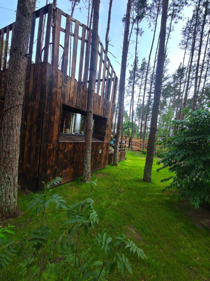 Будинок відпочинку Lesny W Stylu Scandi Z Jacuzzi Nad Jeziorem Kaszuby *