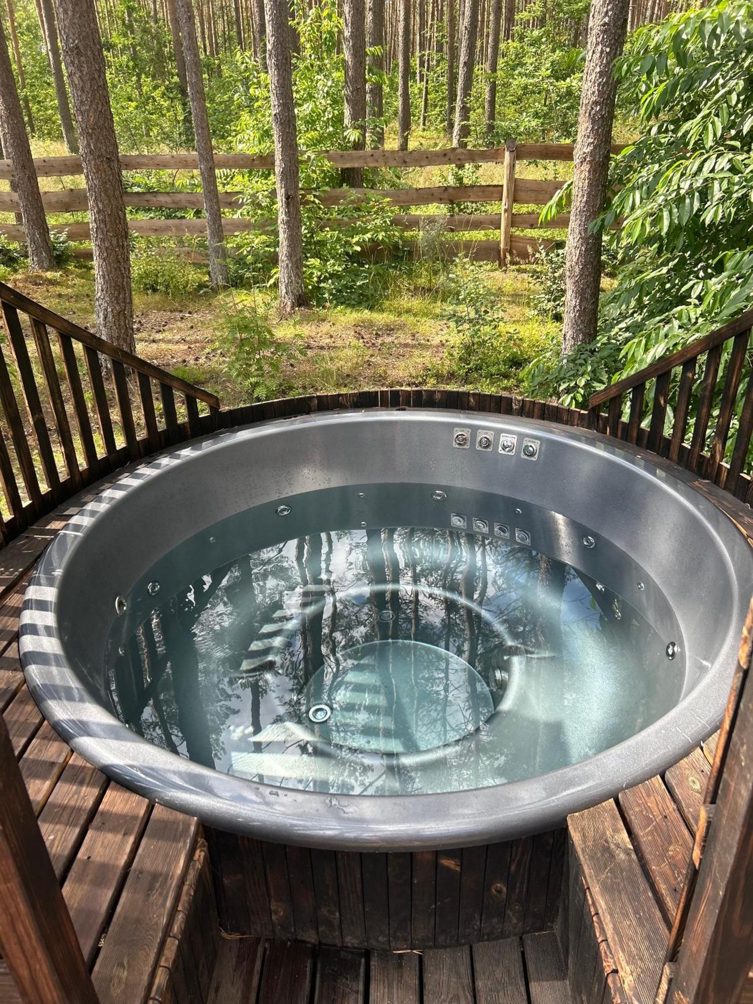 Lesny W Stylu Scandi Z Jacuzzi Nad Jeziorem Kaszuby *