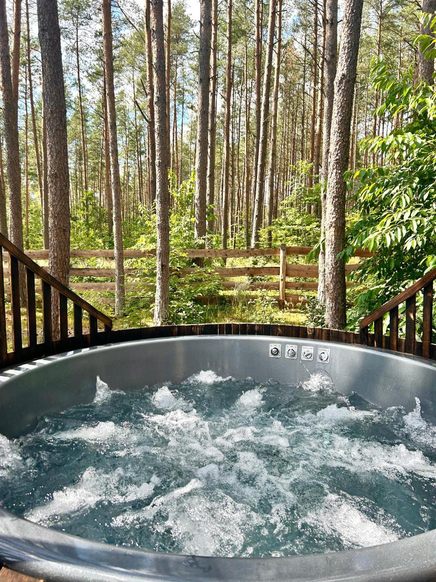 Lesny W Stylu Scandi Z Jacuzzi Nad Jeziorem Kaszuby * Grzybowo (Pomerania)