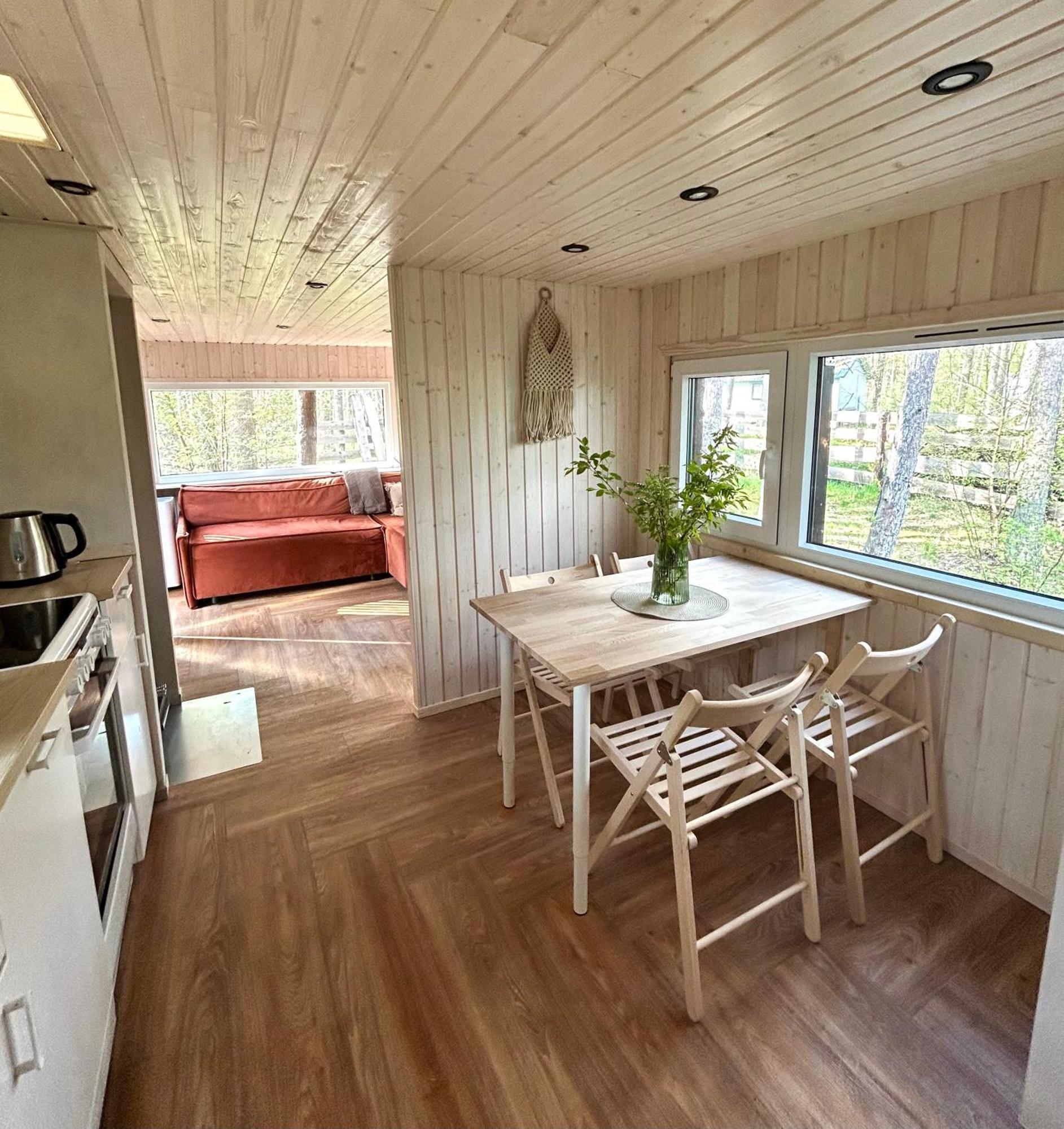 Будинок відпочинку Lesny W Stylu Scandi Z Jacuzzi Nad Jeziorem Kaszuby *