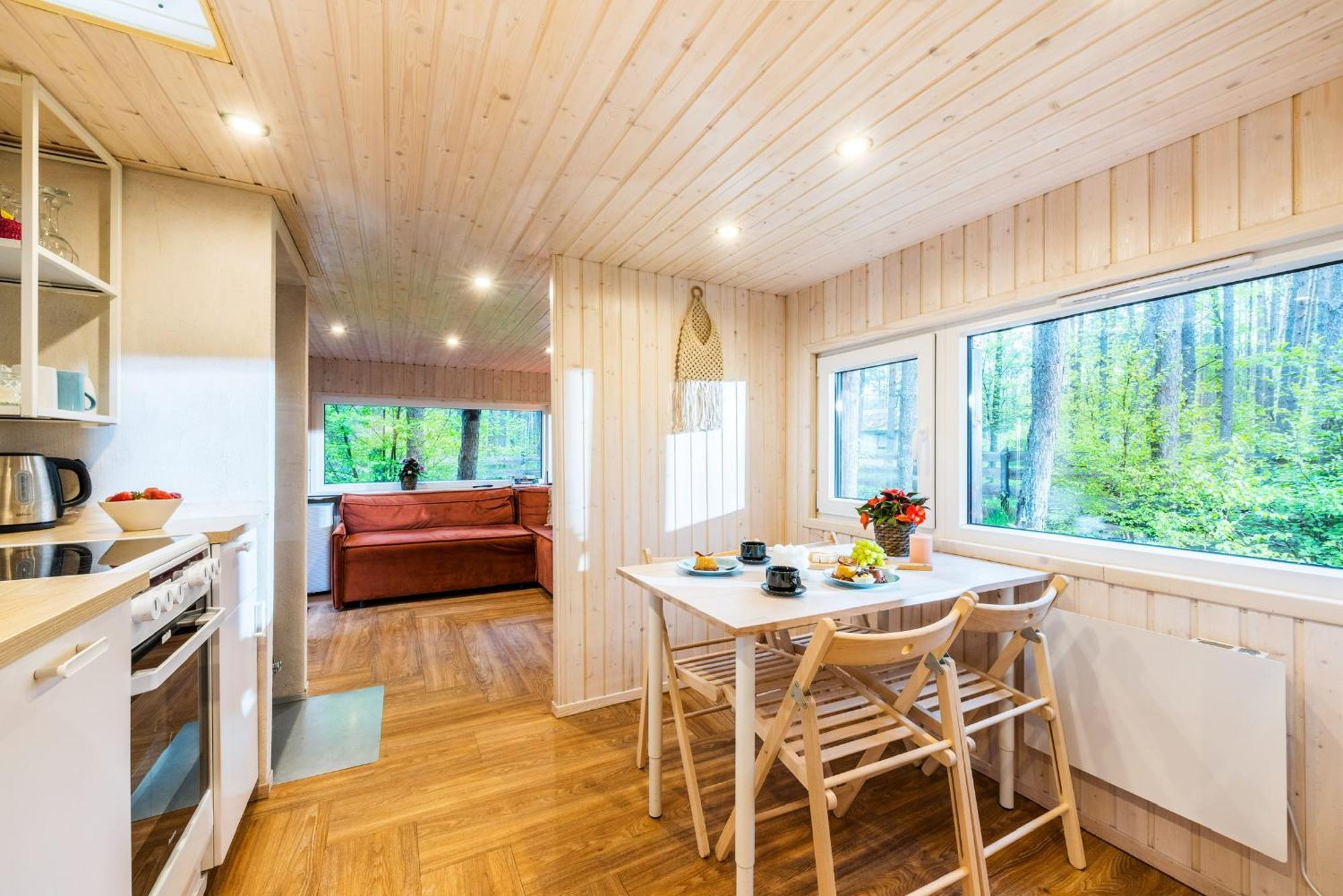Lubiana180 Scandi Wsrod Drzew Jacuzzi Taras Na Dachu Jezioro Kaszuby Pieski Tylko Do 10kg Za Dodatkowa Oplata Holiday home *