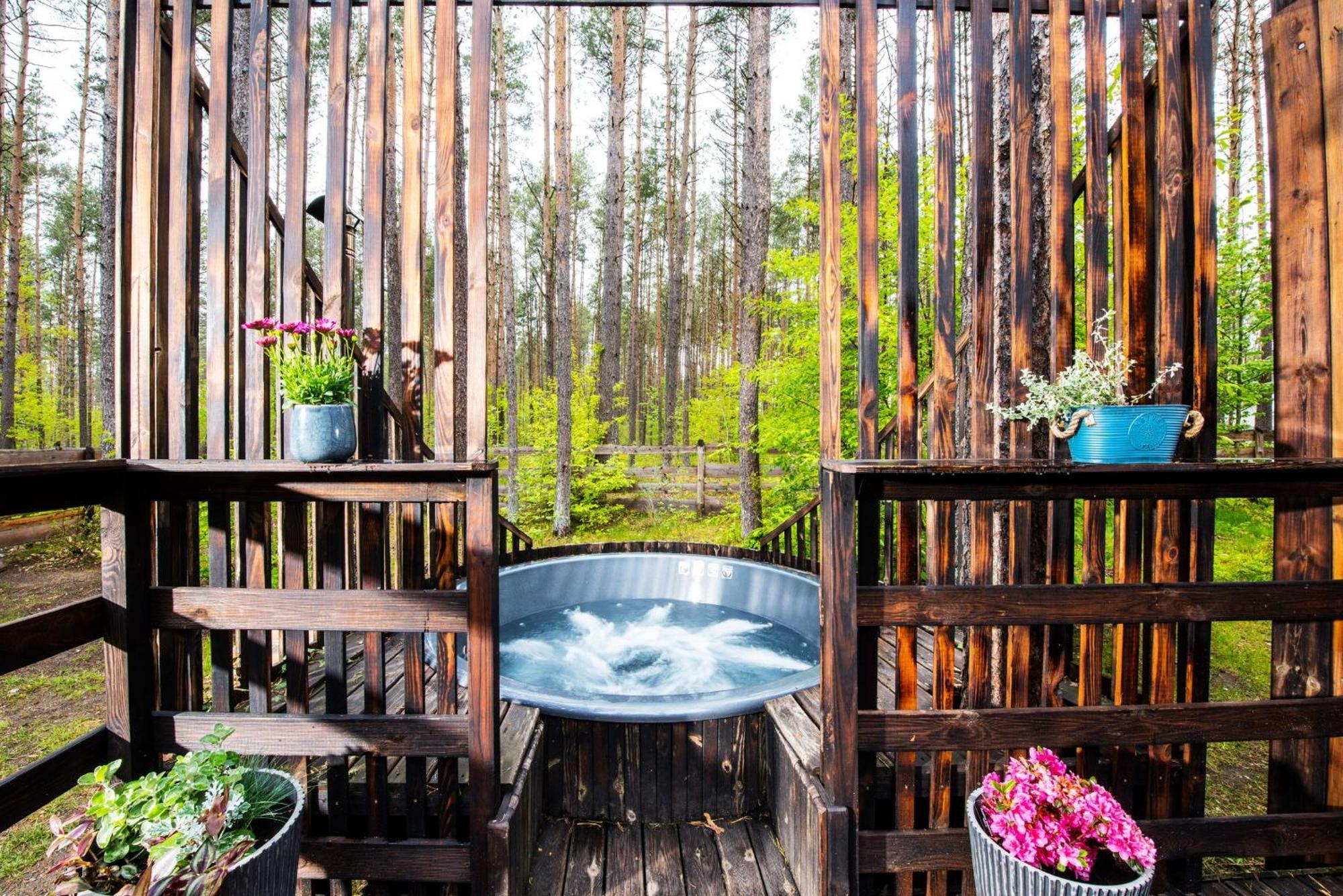 Holiday home Lubiana180 Scandi Wsrod Drzew Jacuzzi Taras Na Dachu Jezioro Kaszuby Pieski Tylko Do 10kg Za Dodatkowa Oplata Grzybowo (Pomerania)