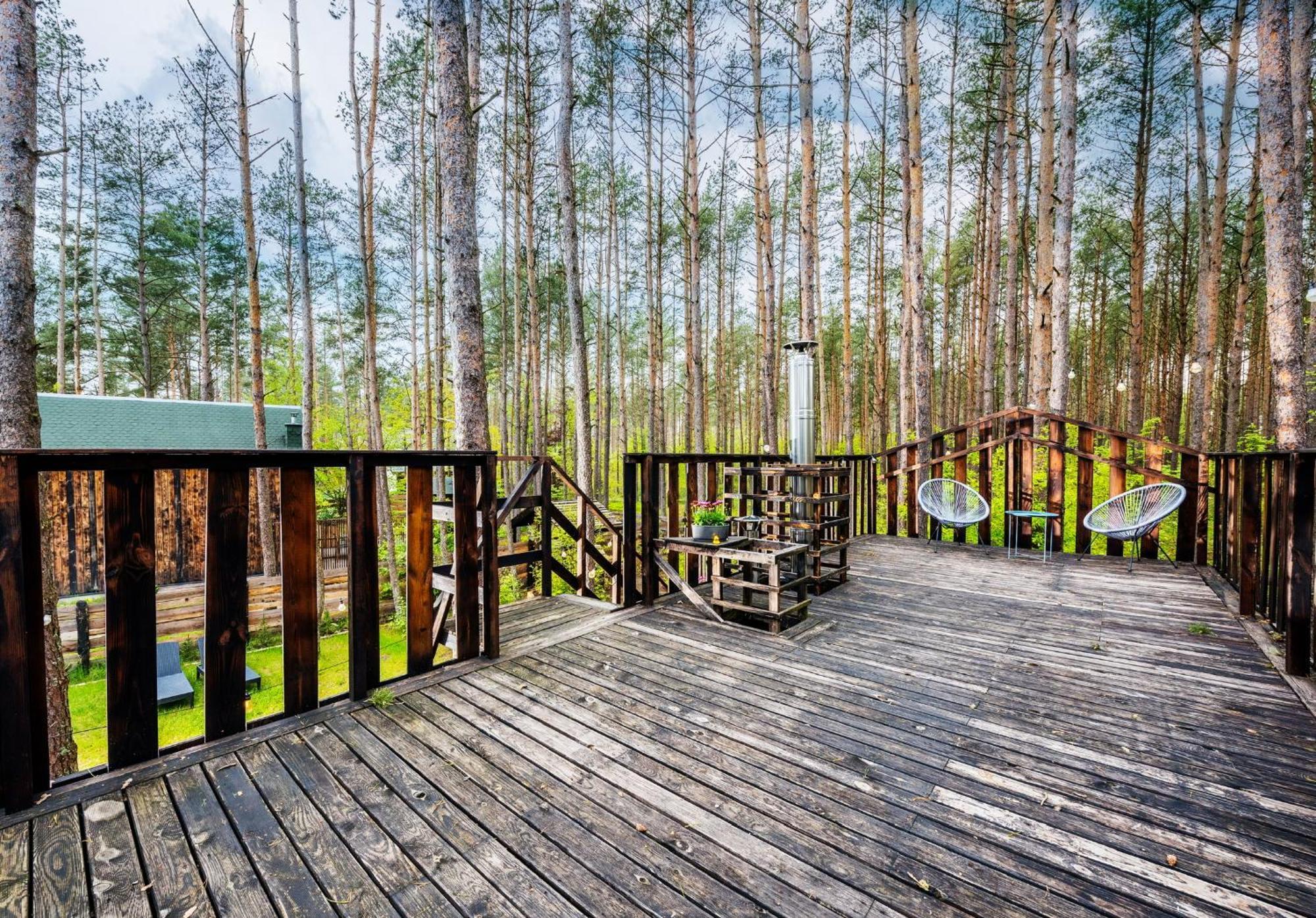 Holiday home Lubiana180 Scandi Wsrod Drzew Jacuzzi Taras Na Dachu Jezioro Kaszuby Pieski Tylko Do 10kg Za Dodatkowa Oplata *